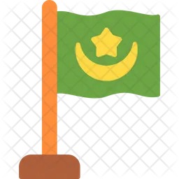 Mauritania Flag Icon