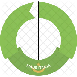 Mauritania Flag Icon