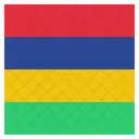 Mauritius National Country Icon
