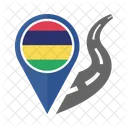 Mauritius Flag Icon