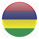 Mauritius Country Flag Icon