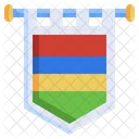 Mauritius Flag  Icon
