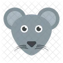 Ratte Maus Spitzmaus Symbol