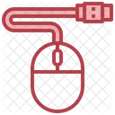 Mauskabel USB Maus Kabelmaus Symbol