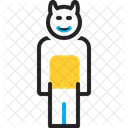 Mauvais Mechant Impie Icône