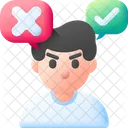 Mauvais Feedback Feedback Je Naime Pas Icône