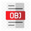 Obj Datei Datei Dokument Icon