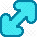 Maximieren Pfeil Pfeile Symbol
