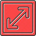 Maximinize Enlarge Arrow Icon