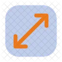 Maximizar quadrado  Icon