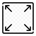 Maximize User Interface Scalable Icon