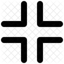 Maximize Down Resize Icon
