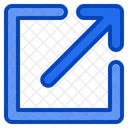 Maximize Enlarge Expand Fullscreen Zoom Direction Arrow Icon