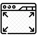 Maximize Resize Browser Icon