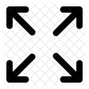 Maximize Expanding Fullscreen Icon