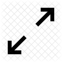 Arrow Resize Expand Icon