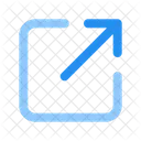 Maximize New Tab Arrow Icon