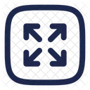 Maximize Square  Icon