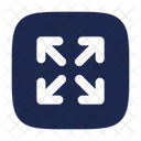 Maximize Square  Icon