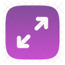 Maximize Square Minimalistic Icon