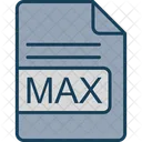 Max Archivo Formato Icono