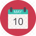 May Calendar Date Icon