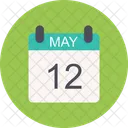 May Calendar Date Icon