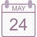 May Calendar Date Icon