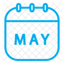 May calendar  Icon