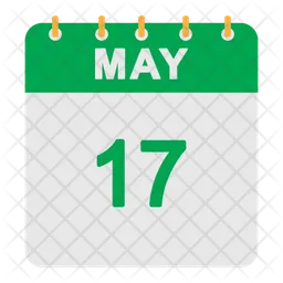 May Calendar  Icon