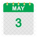 May Calendar  Icon