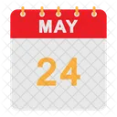 May Calendar  Icon