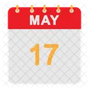 May Calendar  Icon