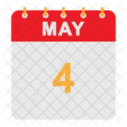 May Calendar  Icon