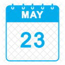 May Calendar  Icon