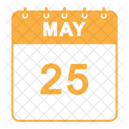 May Calendar  Icon