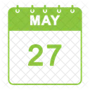 May Calendar  Icon