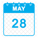 May Calendar  Icon