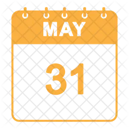 May Calendar  Icon