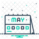 May Month Banner Icon