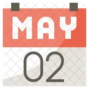 May Calendar  Icon