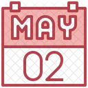 May Calendar  Icon