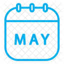 May calendar  Icon
