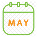 Day Date And Month Fill And Filled Icon