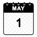 May Calendar  Icon
