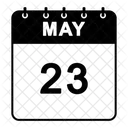 May Calendar  Icon