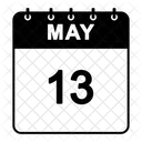 May Calendar  Icon