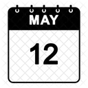 May Calendar  Icon