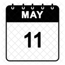 May Calendar  Icon