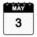 May Calendar  Icon